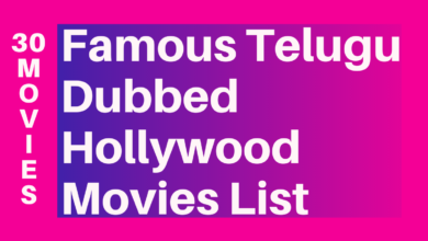 Famous Telugu Dubbed Hollywood Movies List