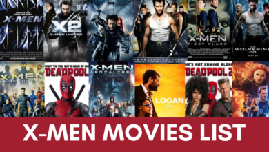 X-Mens Movies List in Order Telugu